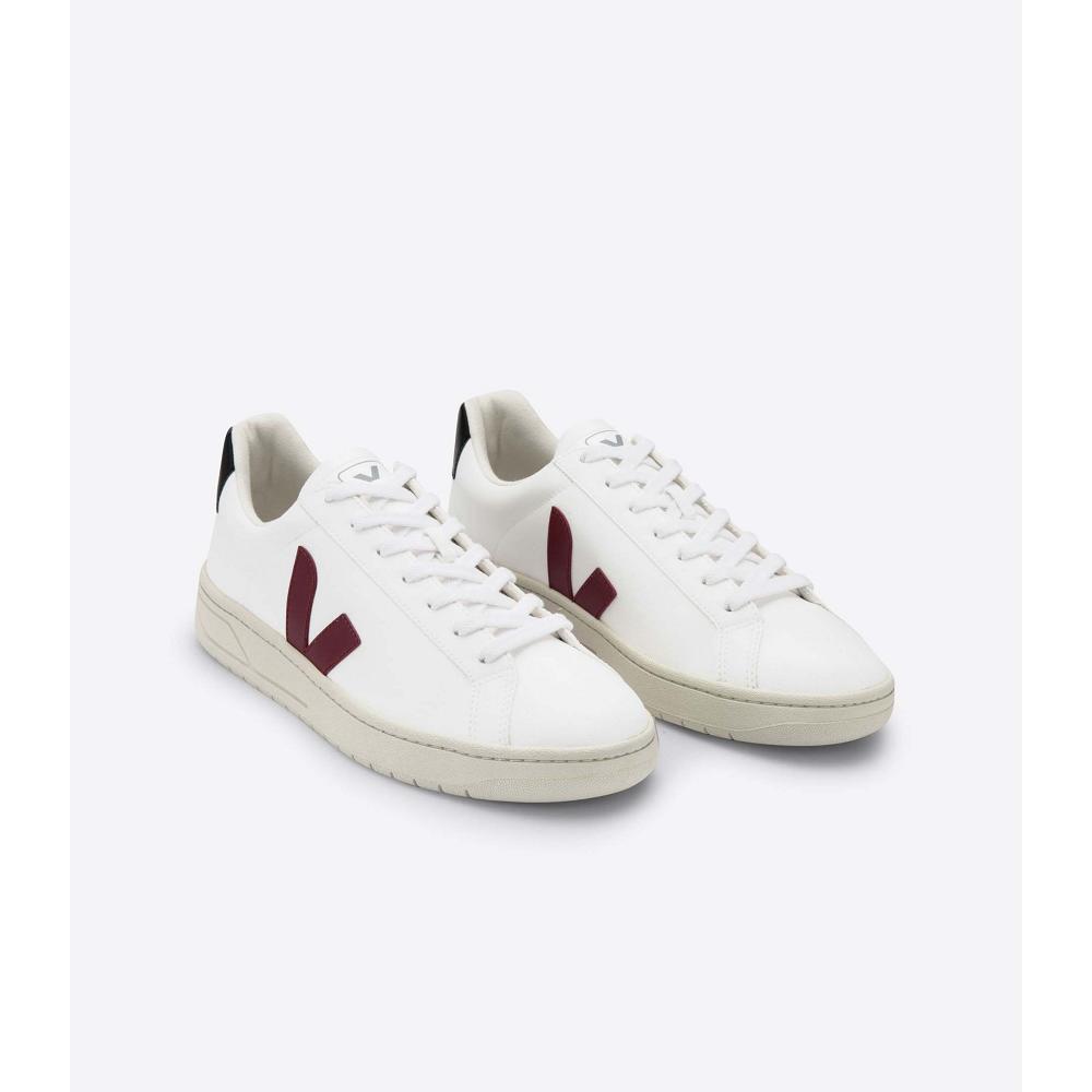 Veja URCA CWL Women's Shoes White/Black/Red | CA 564XYU